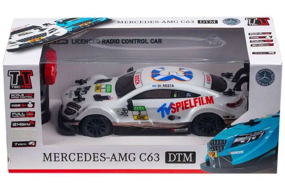 RC MERCEDES-AMG C63 DTM TV SPIELFILM hvid