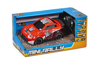 RC MINI RALLY med lys rød