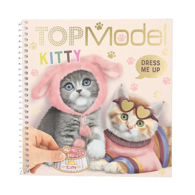 TOPModel Dress me Up Stickersbog KITTY