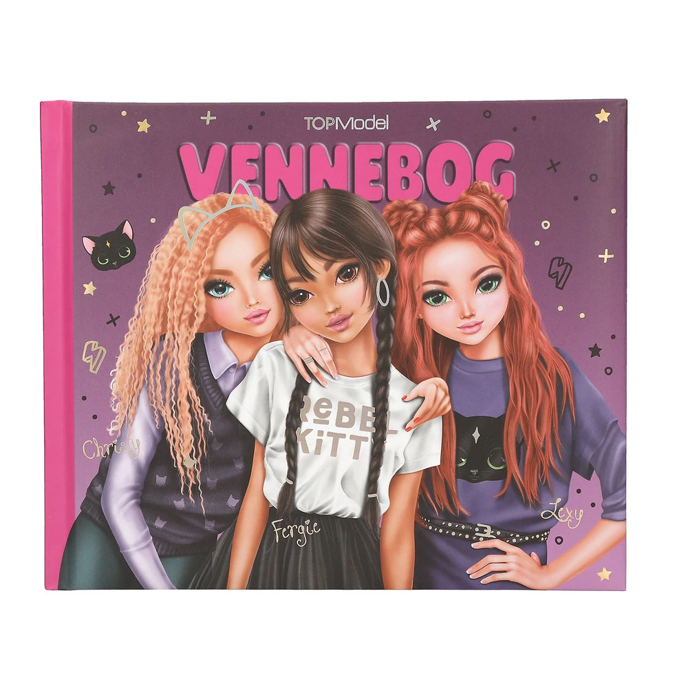 TOPModel Vennebog REBEL KITTY billede