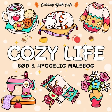 Malebog: Cozy Life - Cozy Coloring