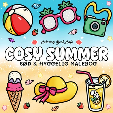 Malebog: Cozy Summer - Cozy Coloring