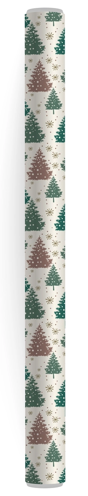 Flot gavepair i metallic print 3 m x 70 cm