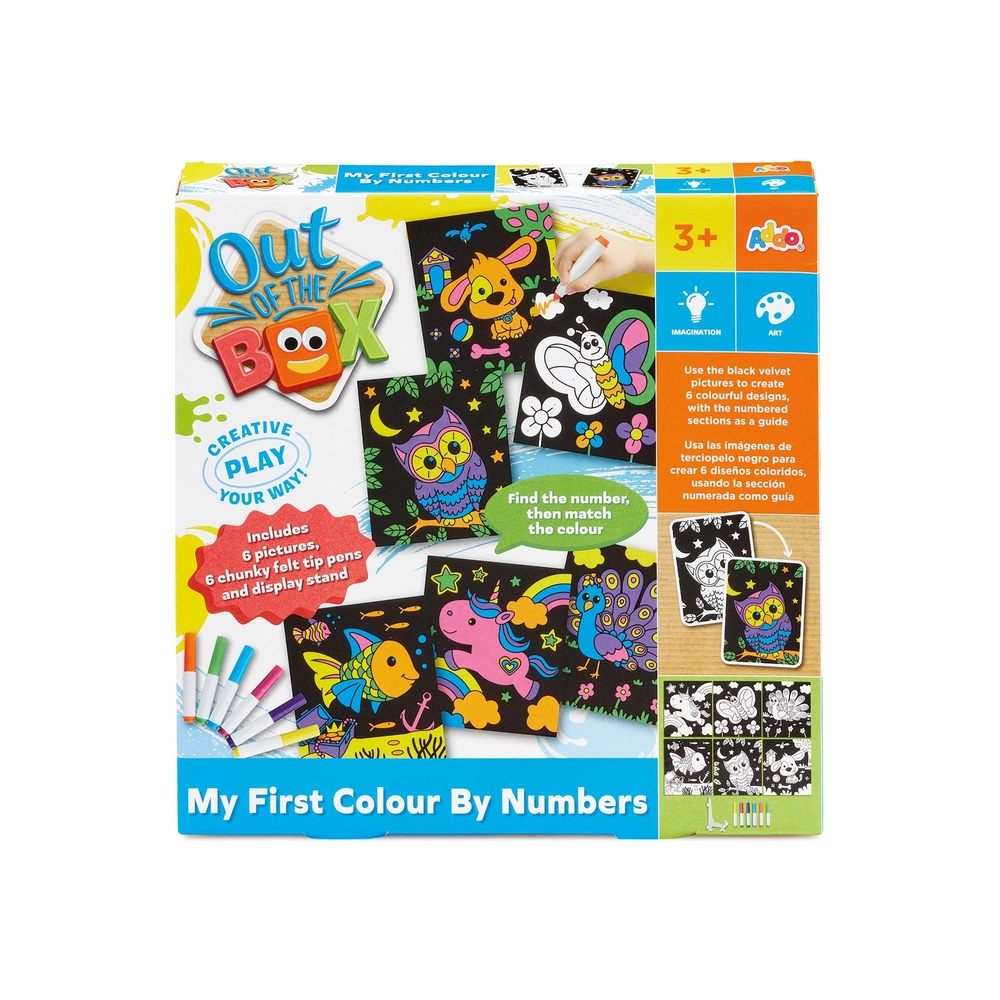 Out Of The Box Farvelægning Efter Tal billede