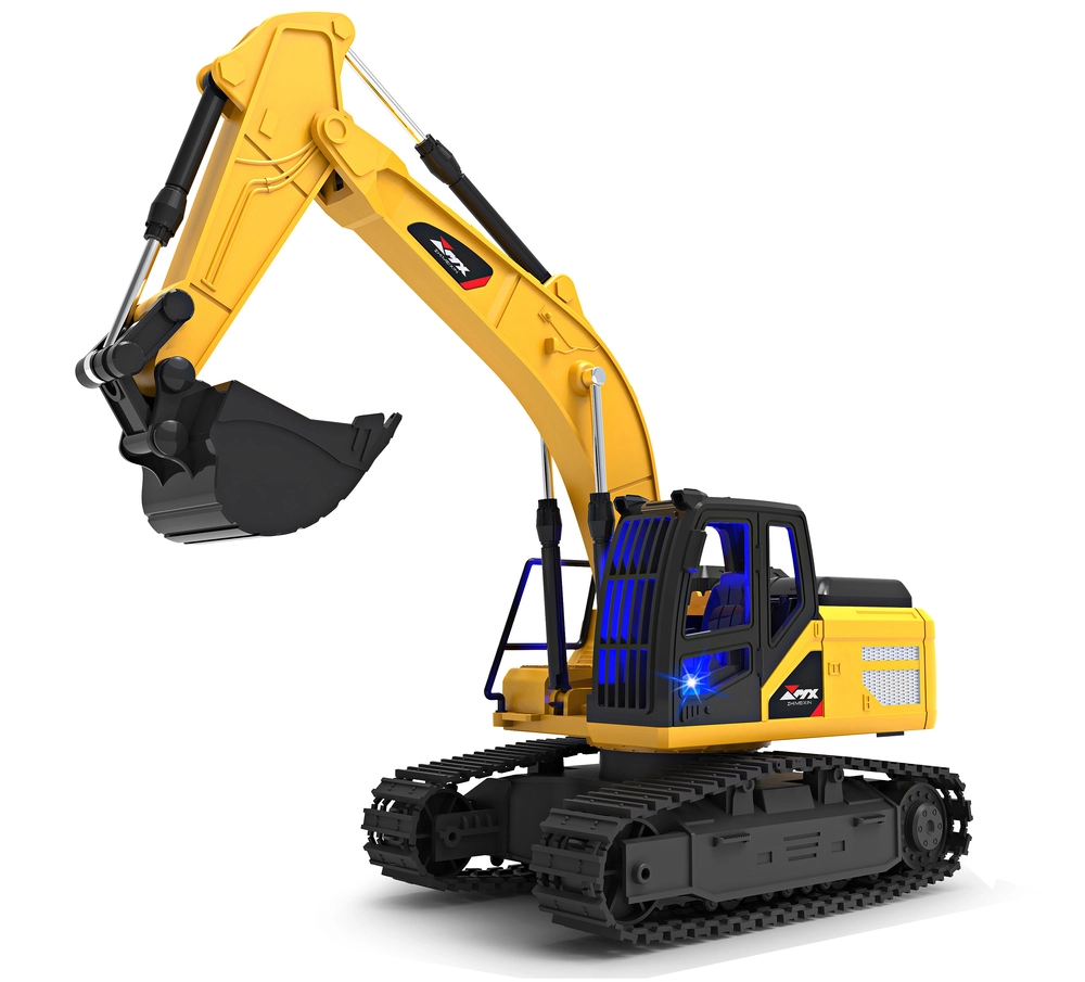 Fjernstyret gravemaskine billede