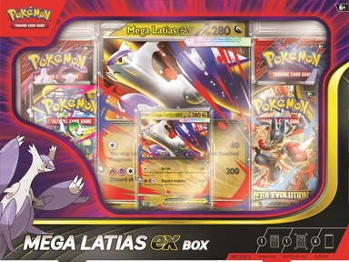 Pokémon box Ex Mega Laties