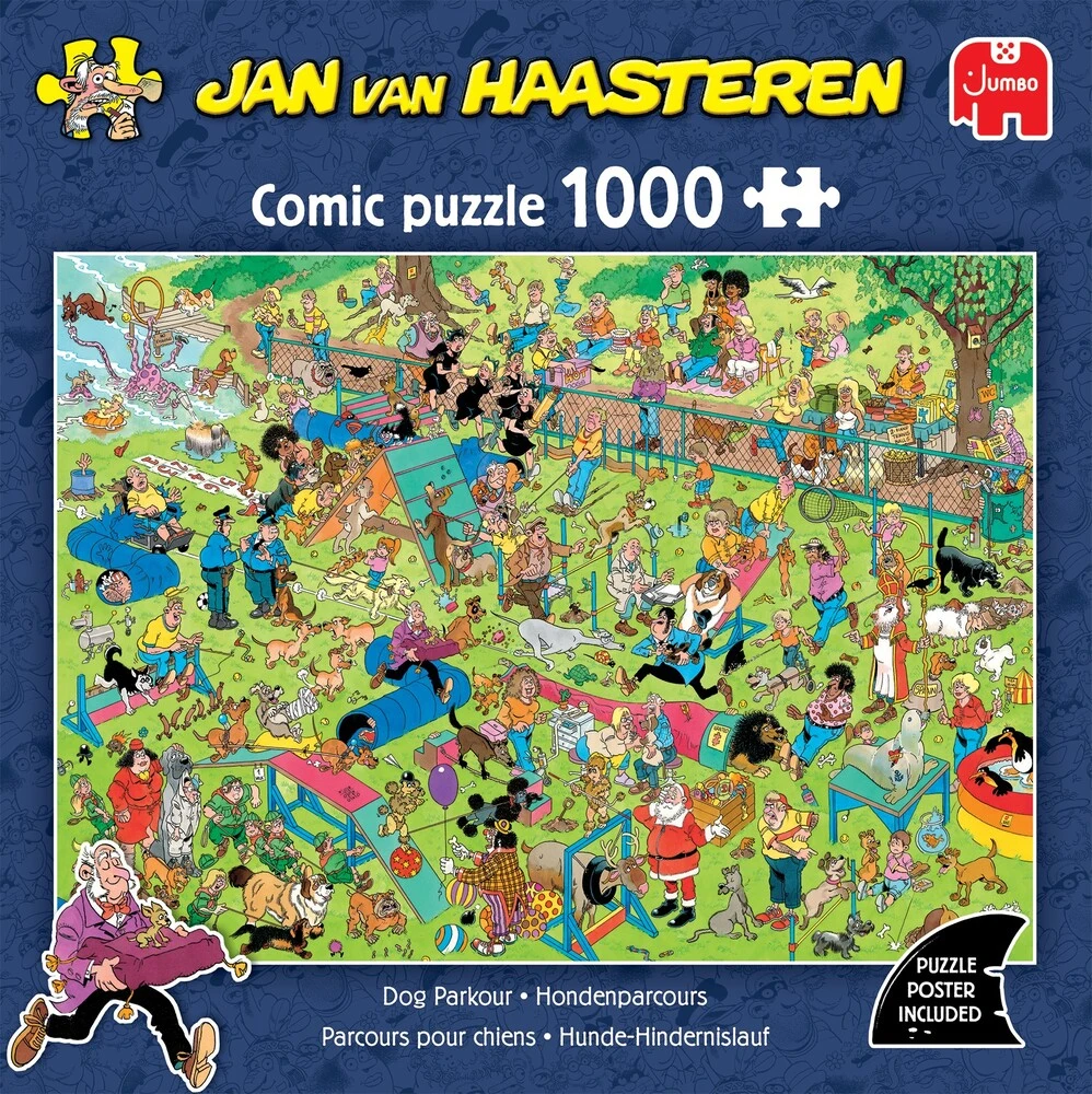 Puslespil JvH Dog Parkour 1000 brikker