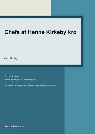 Chefs at Henne Kirkeby kro
