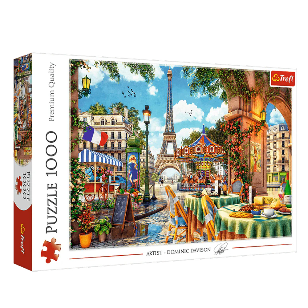 Puslespil Parisian morning 1000 brikker