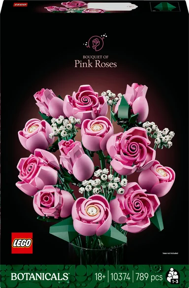 10374 LEGO Botanicals Buket af pink roser