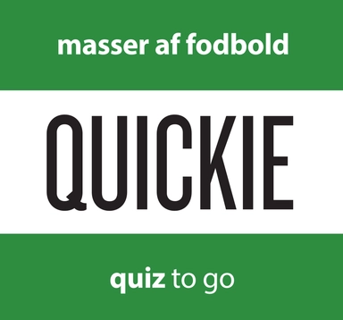 Quizzone Quickie Masser af Fodbold
