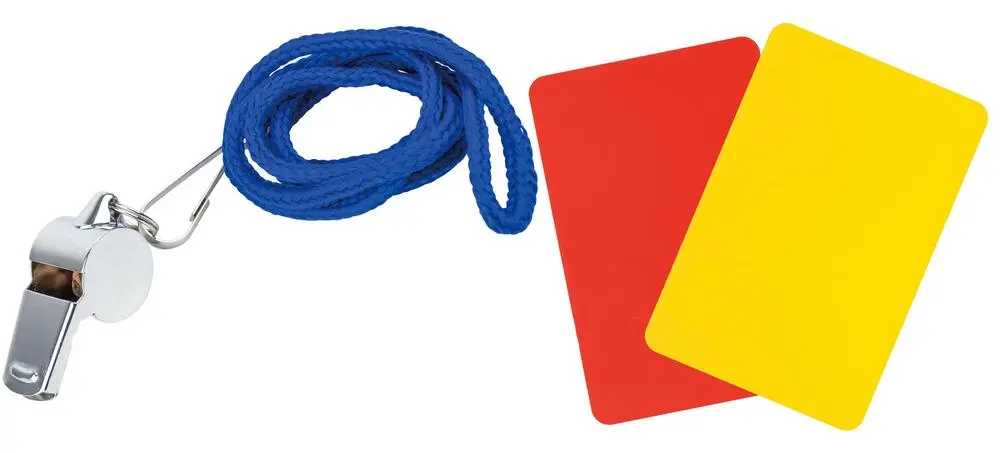 Dommersæt Fløjte & Udvisningskort