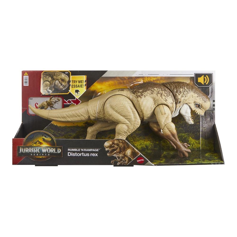 Jurassic World - Rebirth - Distortus Rex - Rumble N Rampage