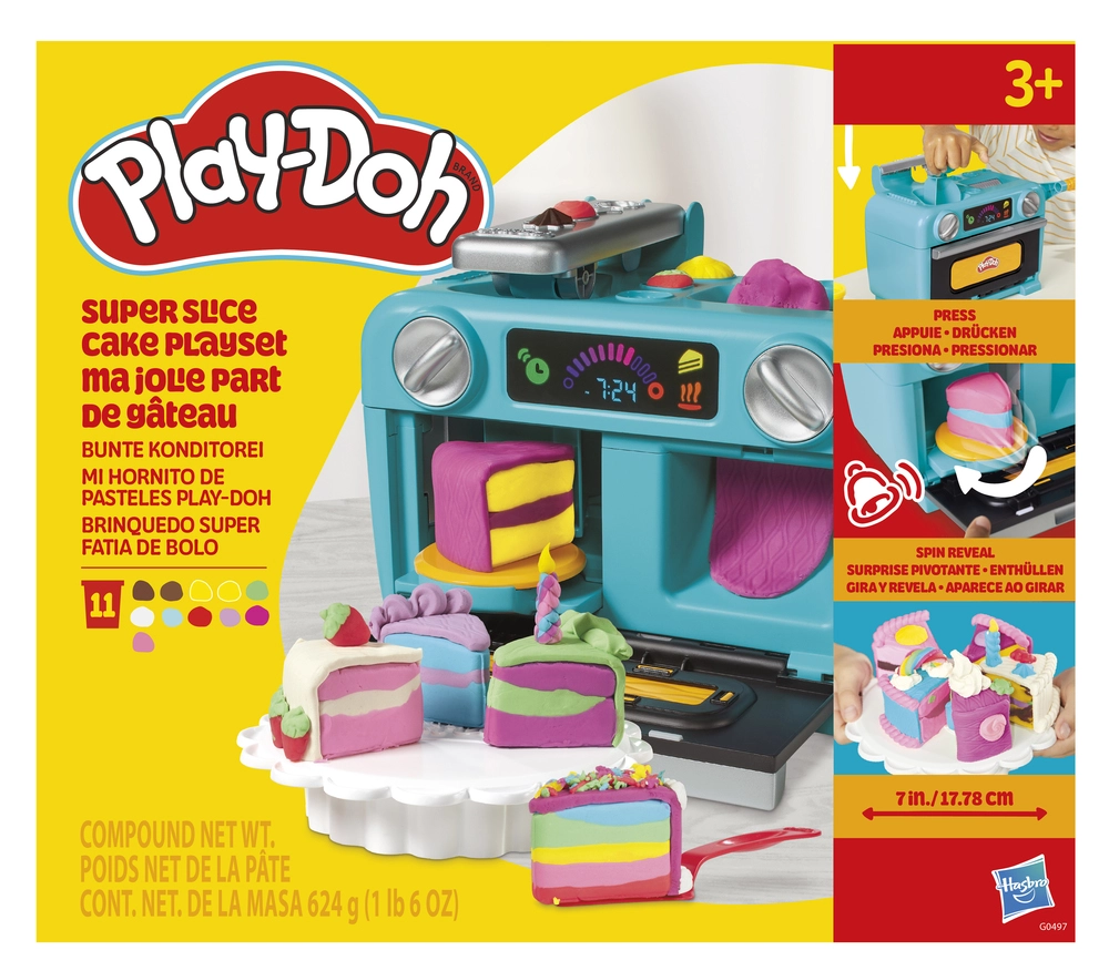 Play-Doh Super Slice Cake Playset billede