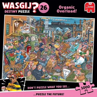 Puslespil Wasgij Destiny 26 Organic Overload! 1000 brikker