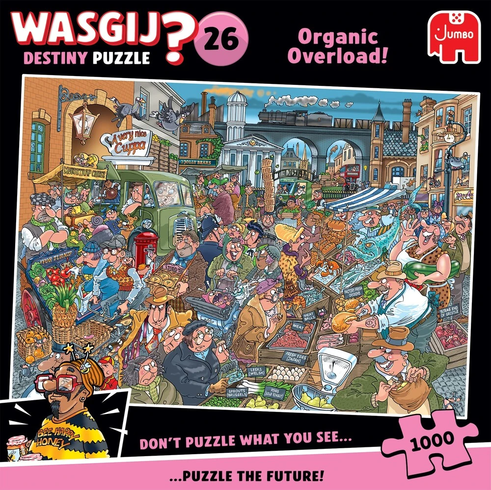 Puslespil Wasgij Destiny 26 Organic Overload! 1000 brikker