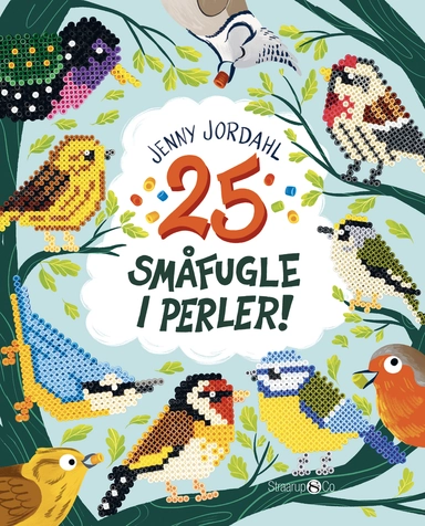 25 småfugle i perler