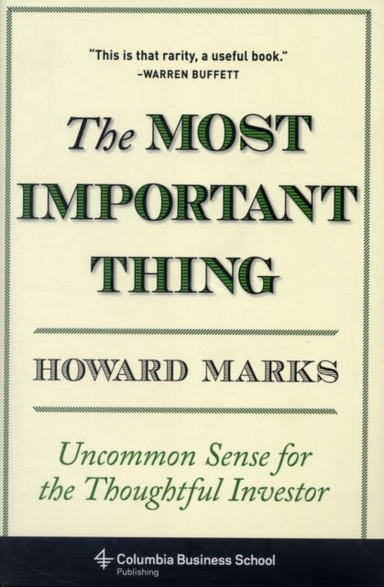 The Most Important Thing