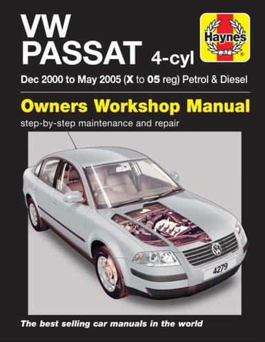 Vw Passat Petrol & Diesel Dec 00 - May 05 Haynes Repair Manu