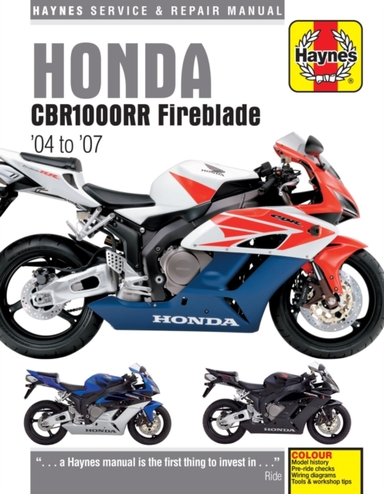 Honda Cbr1000rr 04 -07