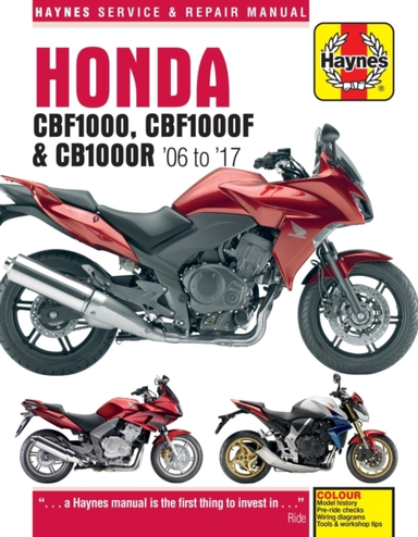 Honda Cbf1000 & Cb1000r ('06 to '16)