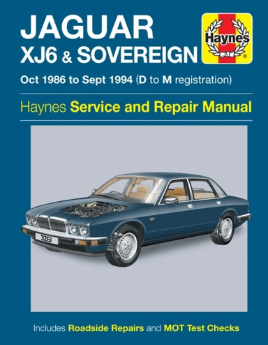 Jaguar Xj6 & Sovereign (oct 86 - Sept 94) Haynes Repair Manu