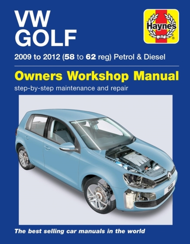 Vw Golf Petrol and Diesel (09 - 12) 58 to 62