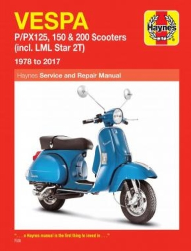 Vespa P/px125 150 & 200 Scooters (incl. Lml Star 2t) (78-17