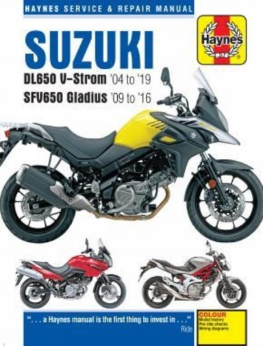 Suzuki Dl650 V-strom & Sfv650 Gladius 04 - 19