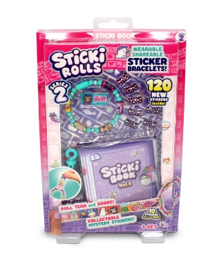 Sticki Rolls Sticki Book 