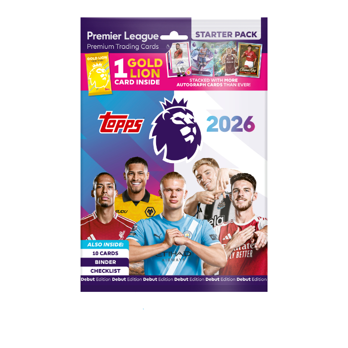 Topps Premier League Starter Pack - Bog & Idé