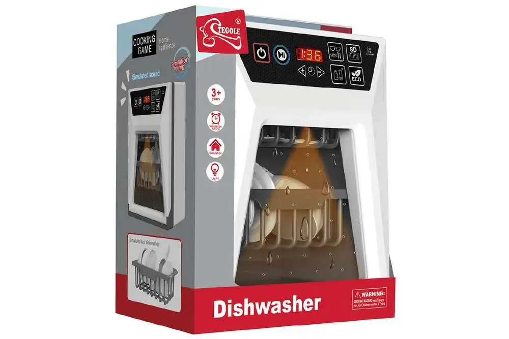 TEGOLE Opvaskemaskine elektrisk m/tilbehør 20,5x13,8x25,5