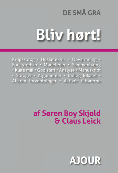 Bliv hørt!