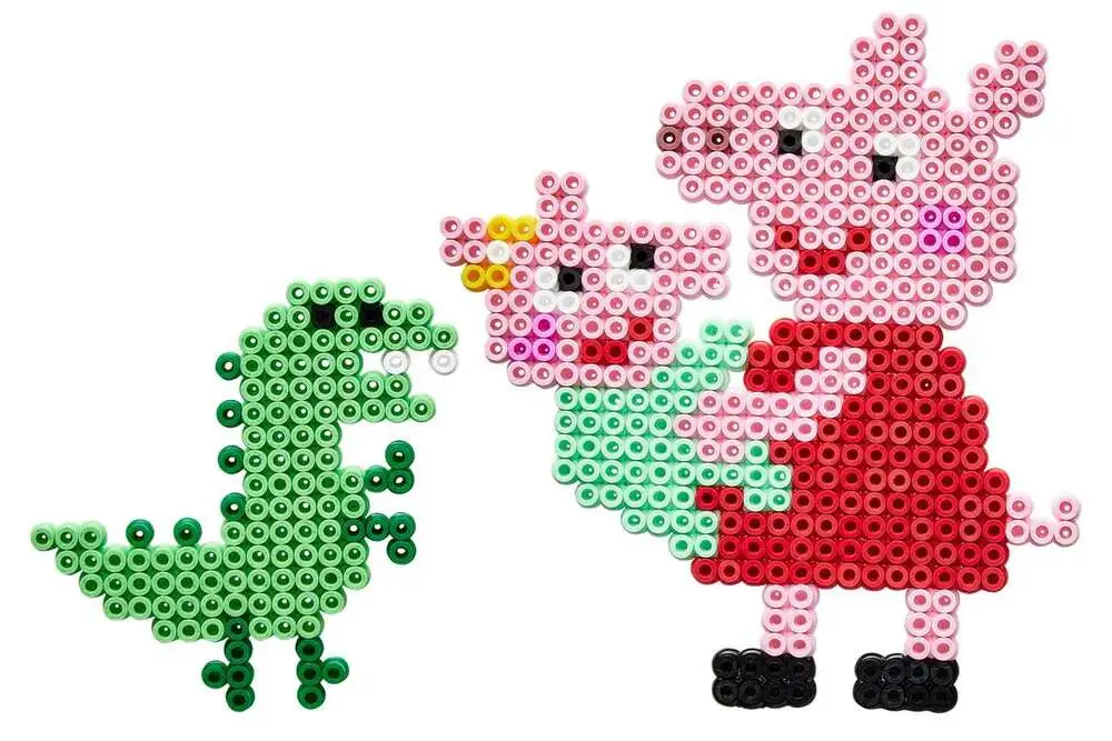 D2 Hama midi ophængsæske Gurli Gris + lillesøster