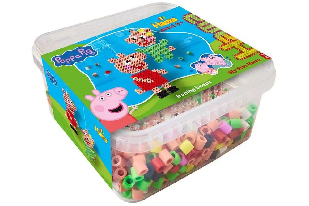 Peppa Pig Hama - Maxi perler Peppa Pig & lillesøster (388755)