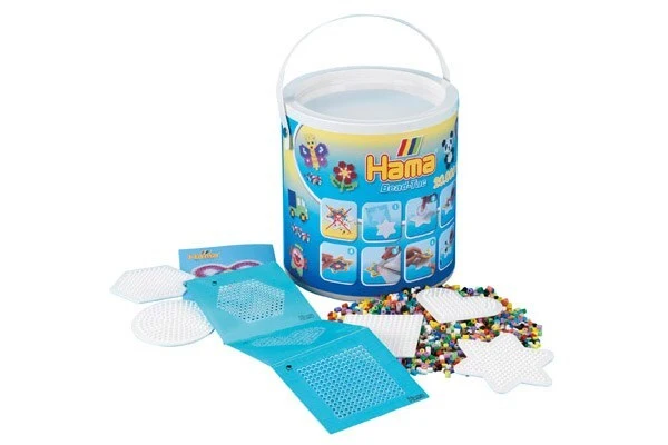 Hama Midi Perler Stiftplader Og Selvklæb I Bøtte