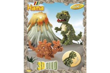 Hama midi gaveæske 3D dino