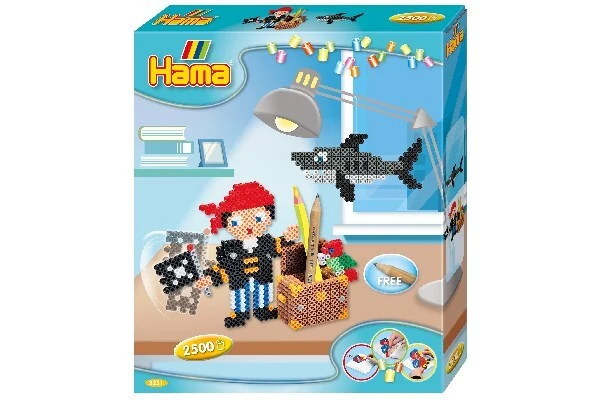 Hama midi gaveæske pirat leg