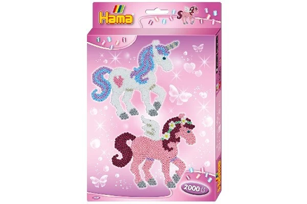 Hama midi ophængsæske Enhjørninger