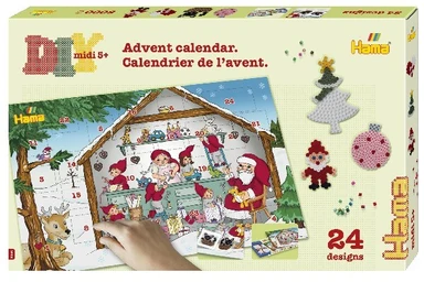 Hama gaveæske - Julekalender 1-24