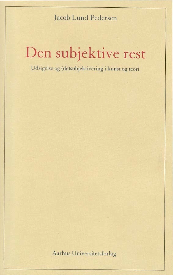 Den subjektive rest