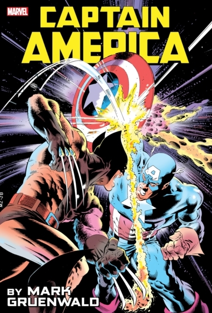 Captain America by Mark Gruenwald Omnibus Vol. 1 Zeck Captain America Vs. Wolver Ine Cover