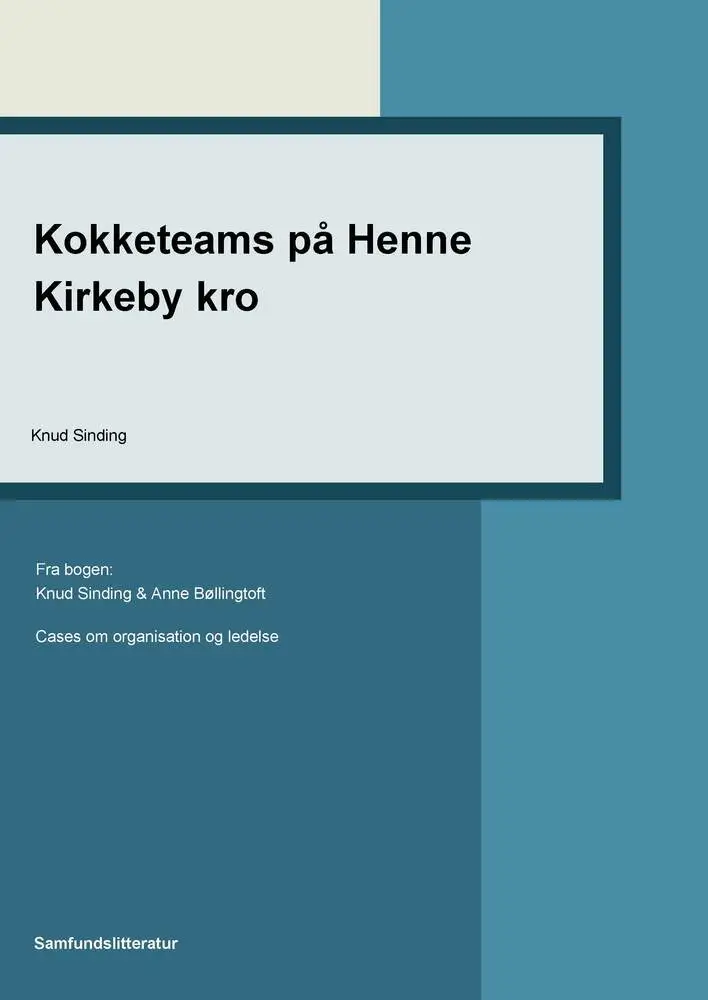 Kokketeams på Henne Kirkeby Kro