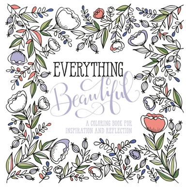 Adult Colouring Book Everything Beautiful