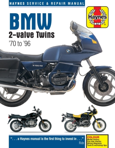 Bmw 2-valve Twins (70-96) Haynes Repair Manual