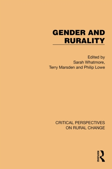 Gender And Rurality