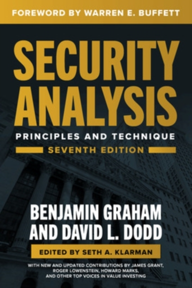 Security Analysis Seventh Edition Principles and Technique