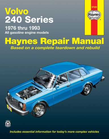 Volvo 240 Series Petrol (1976-1993) Haynes Repair Manual (us