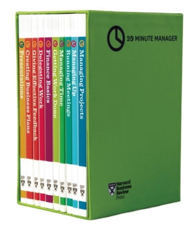 Hbr 20-minute Manager Boxed Set (10 Books) (hbr 20-minute Ma