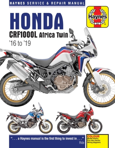 Honda Crf1000l Africa Twin Service & Repair Manual (2016 to
